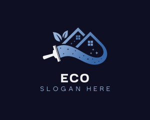 Organic Housekeeping Tools logo design