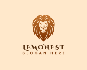 Wildlife Lion Animal Logo