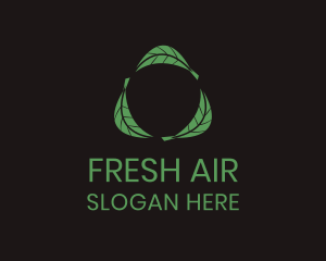 Green Leaf Cycle logo design