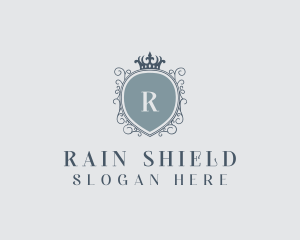 Royal Shield Upscale logo design