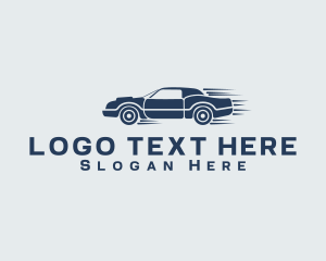 Transport - Fast Car Ride logo design