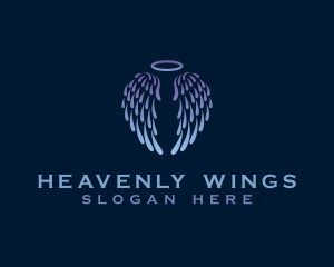 Angel Wing Heaven logo design