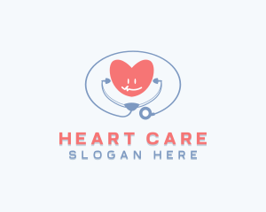 Cardiology - Medical Stethoscope Cardiology logo design
