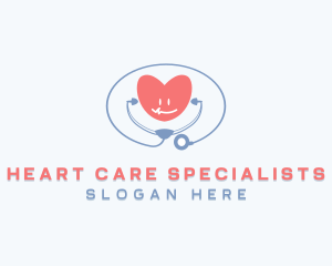 Cardiologist - Medical Stethoscope Cardiology logo design