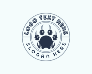 Paw - Wildlife Vet Paw logo design