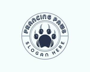 Wildlife Vet Paw logo design