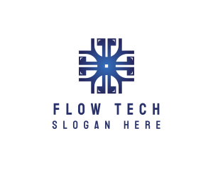 Network Tech Company logo design