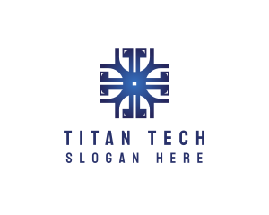 Network Tech Company logo design