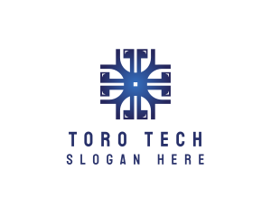 Network Tech Company logo design