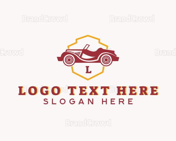 Vintage Car Vehicle Logo