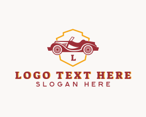 Transportation - Vintage Car Vehicle logo design