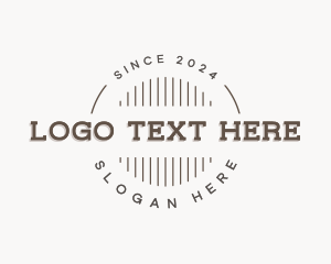 Wordmark - Generic Hipster Business logo design