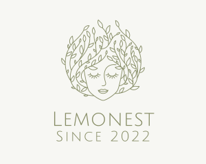 Hair - Organic Beauty Salon Woman logo design