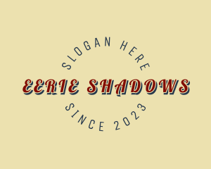 Quirky Shadow Business logo design