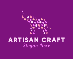 Artsy Elephant Paint logo design