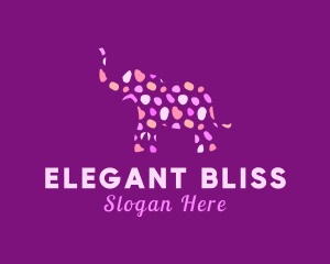 Pattern - Artsy Elephant Paint logo design