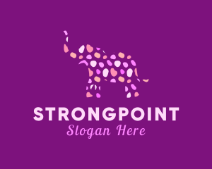 Handmade - Artsy Elephant Paint logo design