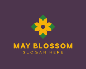 Daisy Flower Spa logo design