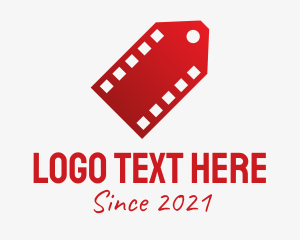 Media Player - Discount Movie Ticket logo design