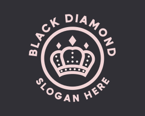 Queen Diamond Crown  logo design