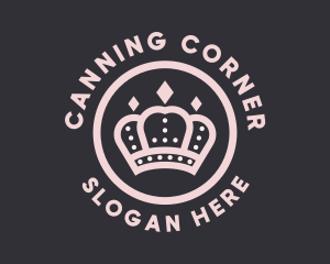 Queen Diamond Crown  logo design