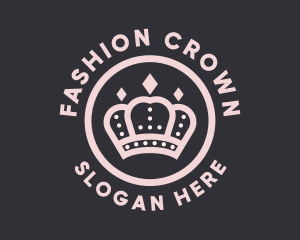 Queen Diamond Crown  logo design