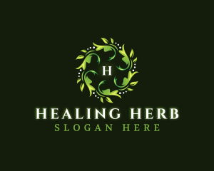 Natural Leaf Herb logo design