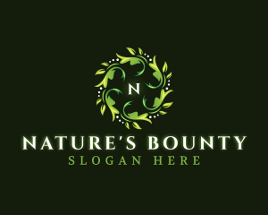 Natural Leaf Herb logo design