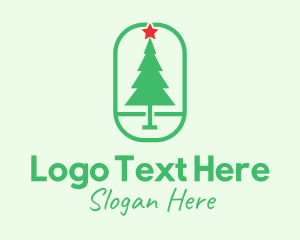 Christmas Tree Xmas Logo