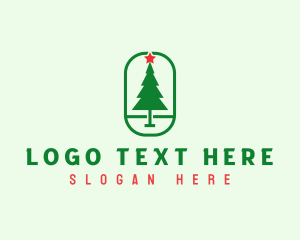 Event - Christmas Tree Xmas logo design