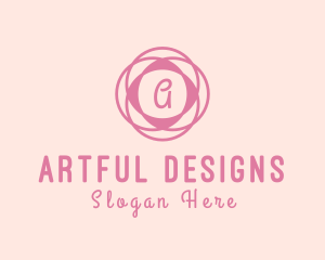 Feminine Floral Fashion Boutique logo design