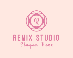 Feminine Floral Fashion Boutique logo design