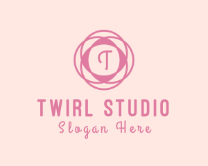 Feminine Floral Fashion Boutique logo design