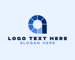 Consulting - Camera Eye Letter A logo design
