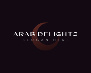 Arab - Islamic Crescent Moon logo design