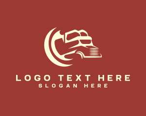 Logistics - Logistics Truck Haulage logo design