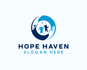 Humanitarian - Humanitarian Children Organization logo design