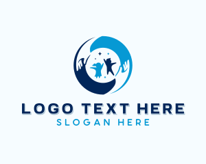 Humanitarian Children Organization  logo design