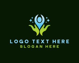 Non Profit - Leadership Hand Community logo design