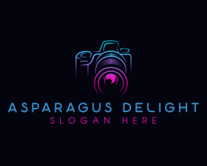 Camera Photographer Lens logo design