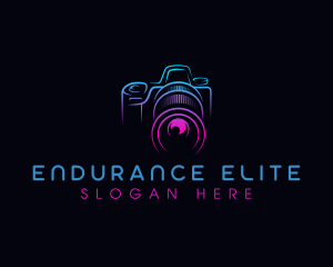 Camera Photographer Lens logo design