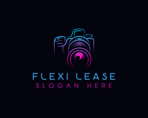 Camera Photographer Lens logo design