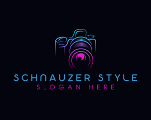 Camera Photographer Lens logo design