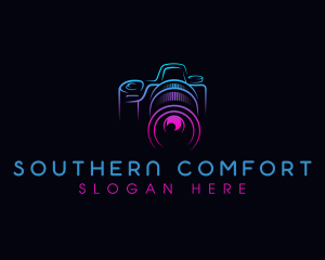 Camera Photographer Lens logo design