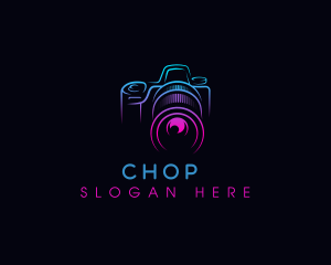 Cinematography - Camera Photographer Lens logo design