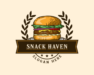 Snack Bar - Food Snack Burger logo design