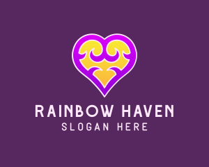 Queer - Erotic Thorn Heart logo design