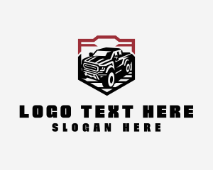 Toy Truck - Farm Truck Vehicle logo design