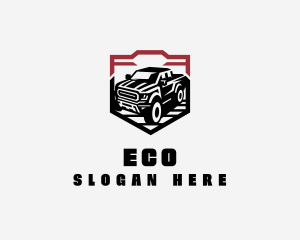 Haulage - Farm Truck Vehicle logo design