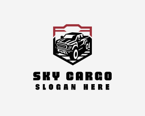 Farm Truck Vehicle logo design